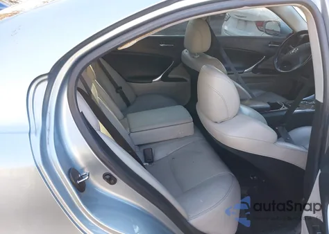 2009 Lexus Is 250 from USA, damaged, VIN JTHCK262495031505